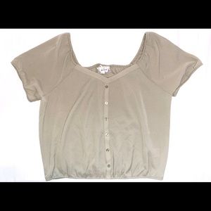 PINK ROSE DRESS SHIRT - SZ: L